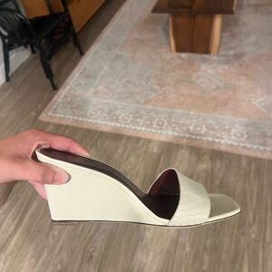 Staud cream sandals Billie